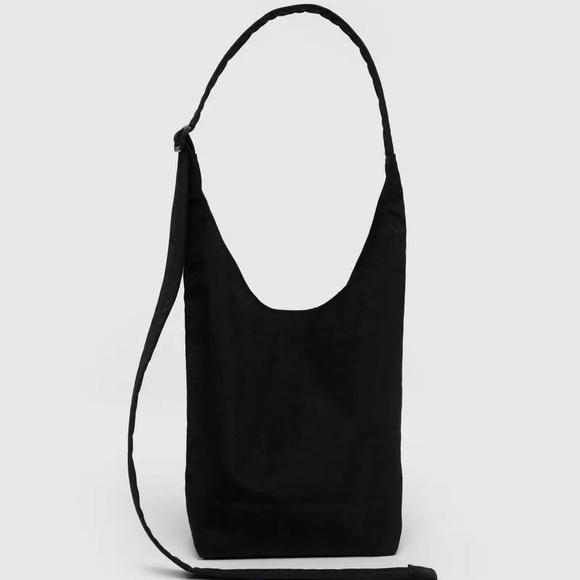 BAGGU Small Nylon Sling Bag- Black - Picture 2 of 3